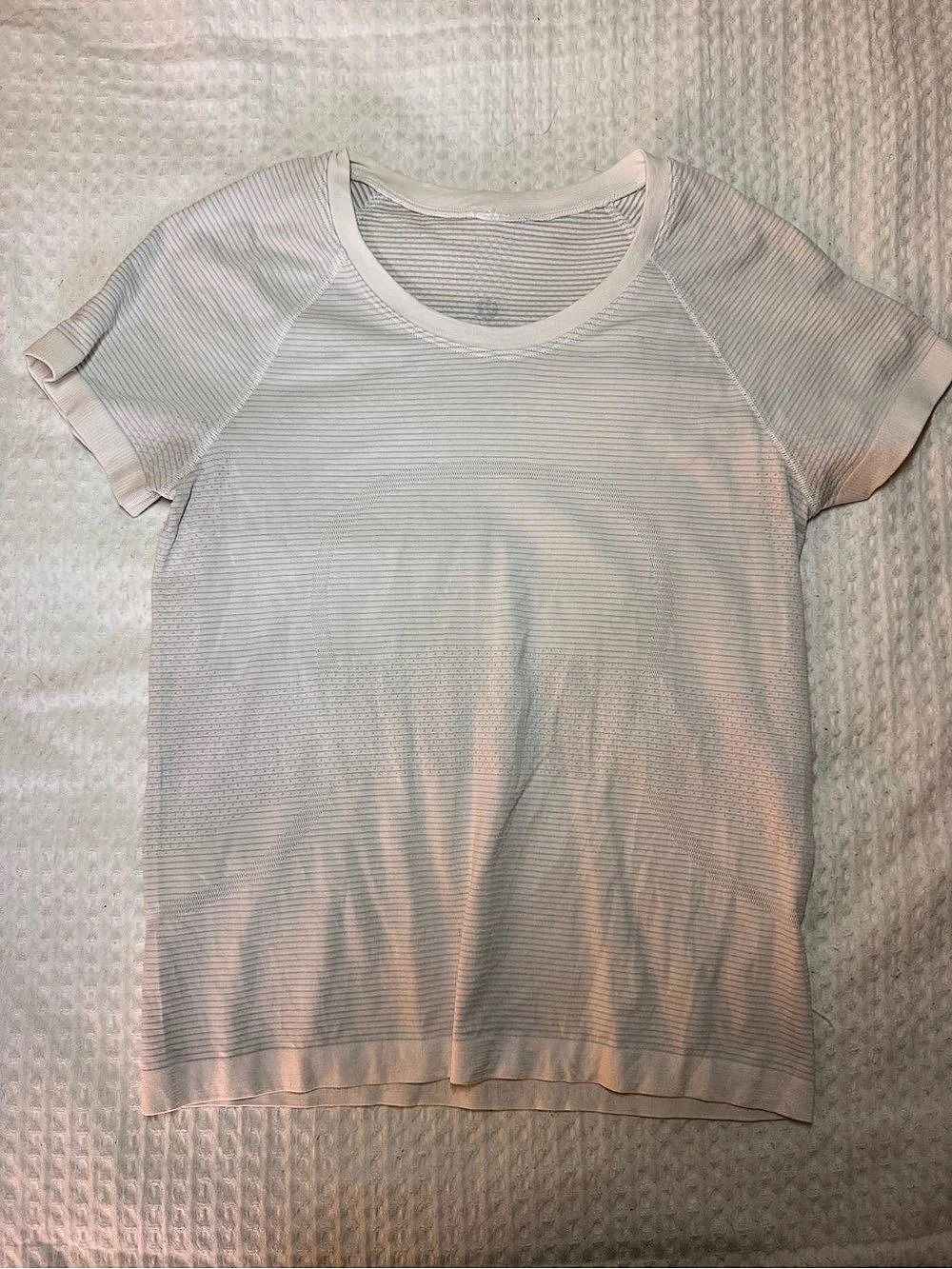 Lululemon Swiftly Tech Short Sleeve Crew Tee in white